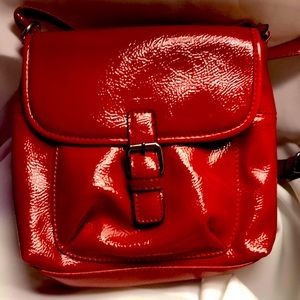 Nine & co red Purse with adjustable strap